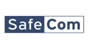 Logótipo SafeCom, parceiro da RCS Angola