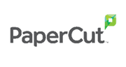 Logótipo PaperCut, parceiro da RCS Angola