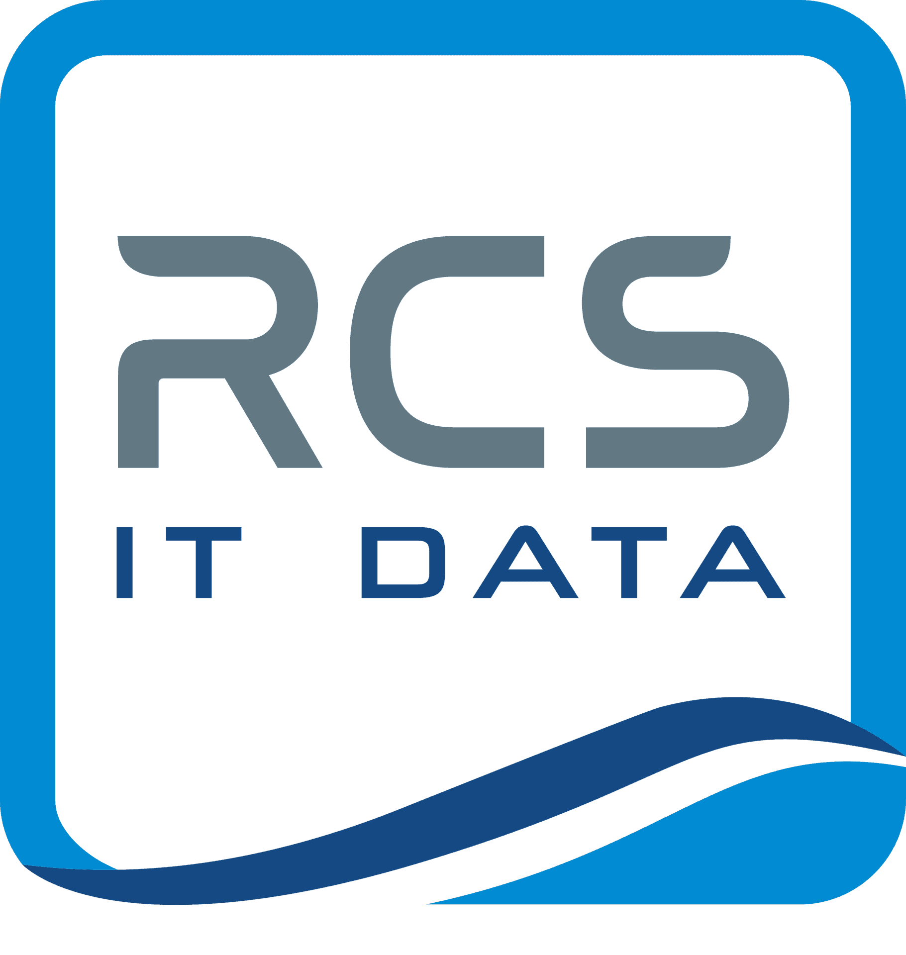 Logótipo da unidade de negócio RCS IT Data